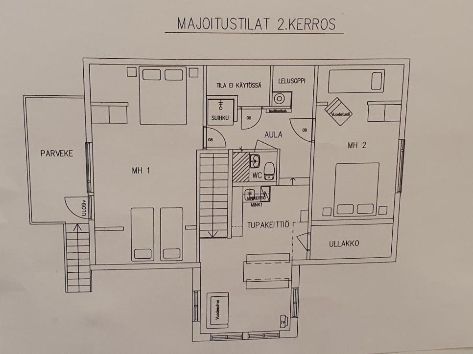 Toivonniemen Kotimajoitus Leilighet Paltaniemi Eksteriør bilde